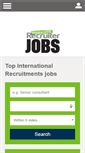 Mobile Screenshot of internationalrecruiterjobs.com